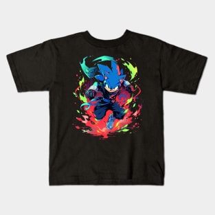 ninja sonic Kids T-Shirt